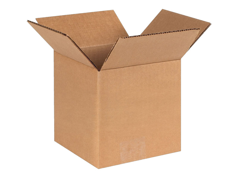 6" x 6" x 6" Standard Shipping Boxes, 32 ECT, Kraft, 25/Bundle (BS060606)