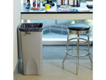 Rubbermaid Untouchable Indoor, Outdoor Trash Can w/ no Lid, Beige Resin, 23 Gal. (FG356988BEIG)