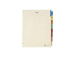 Medical Arts Press 8-Tab Chart Medical Indexes, 8.5"W x 11"H, Manila, 50/Box (30227)