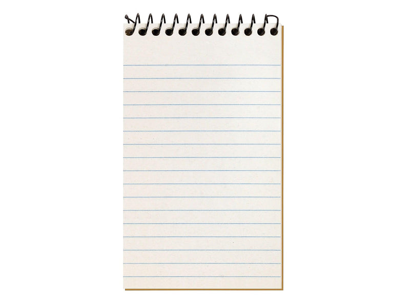 TOPS Second Nature Memo Pad, 3" x 5", Narrow Ruled, White, 50 Sheets/Pad (TOP 74135)