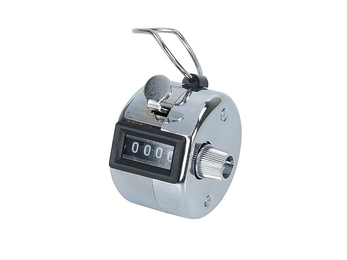 Cosco Crowd Control Tally Counter, Chrome (065118)