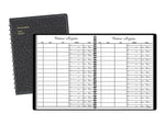 AT-A-GLANCE Wirebound Visitor Book, 8.5" x 11", Black (80580 05)