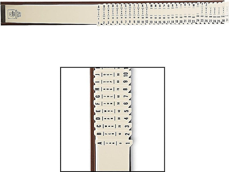 Oxford Sort-All Plastic Compact File Sorter, Multiple Index, Beige (40652)