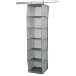 Laura Ashley Closet Organizer, 6 Shelf (LA-95607)