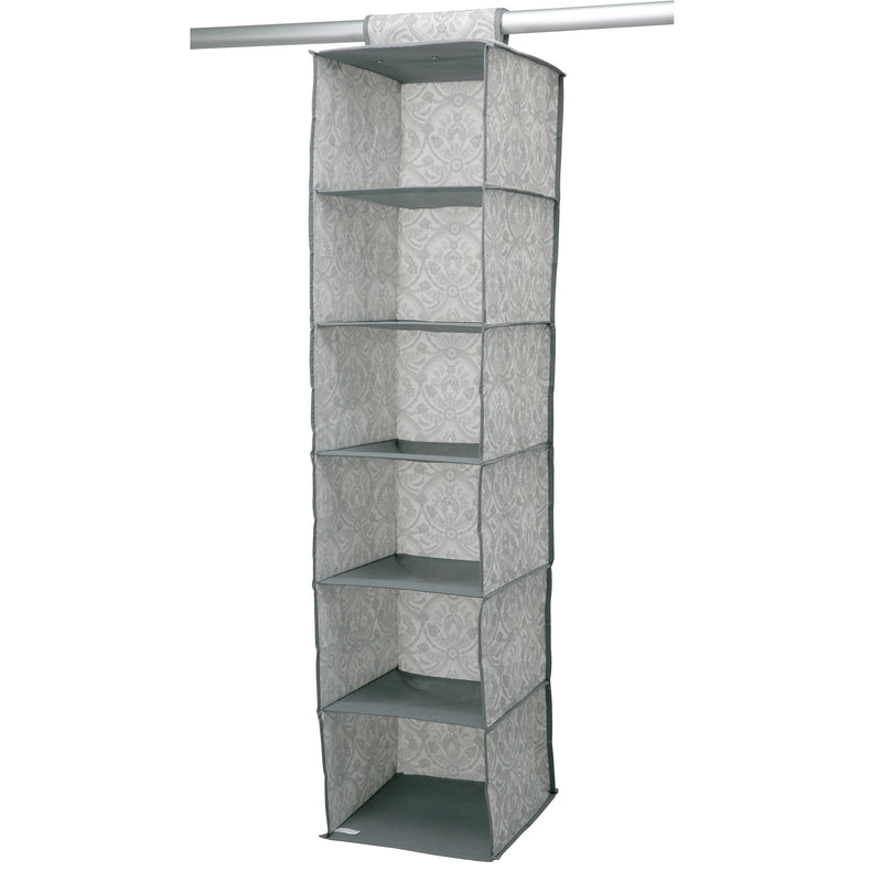 Laura Ashley Closet Organizer, 6 Shelf (LA-95607)