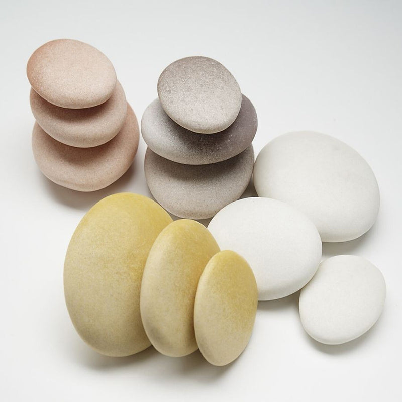 Yellow Door Natural Sorting Stone, Pack of 12 (YUS1039)