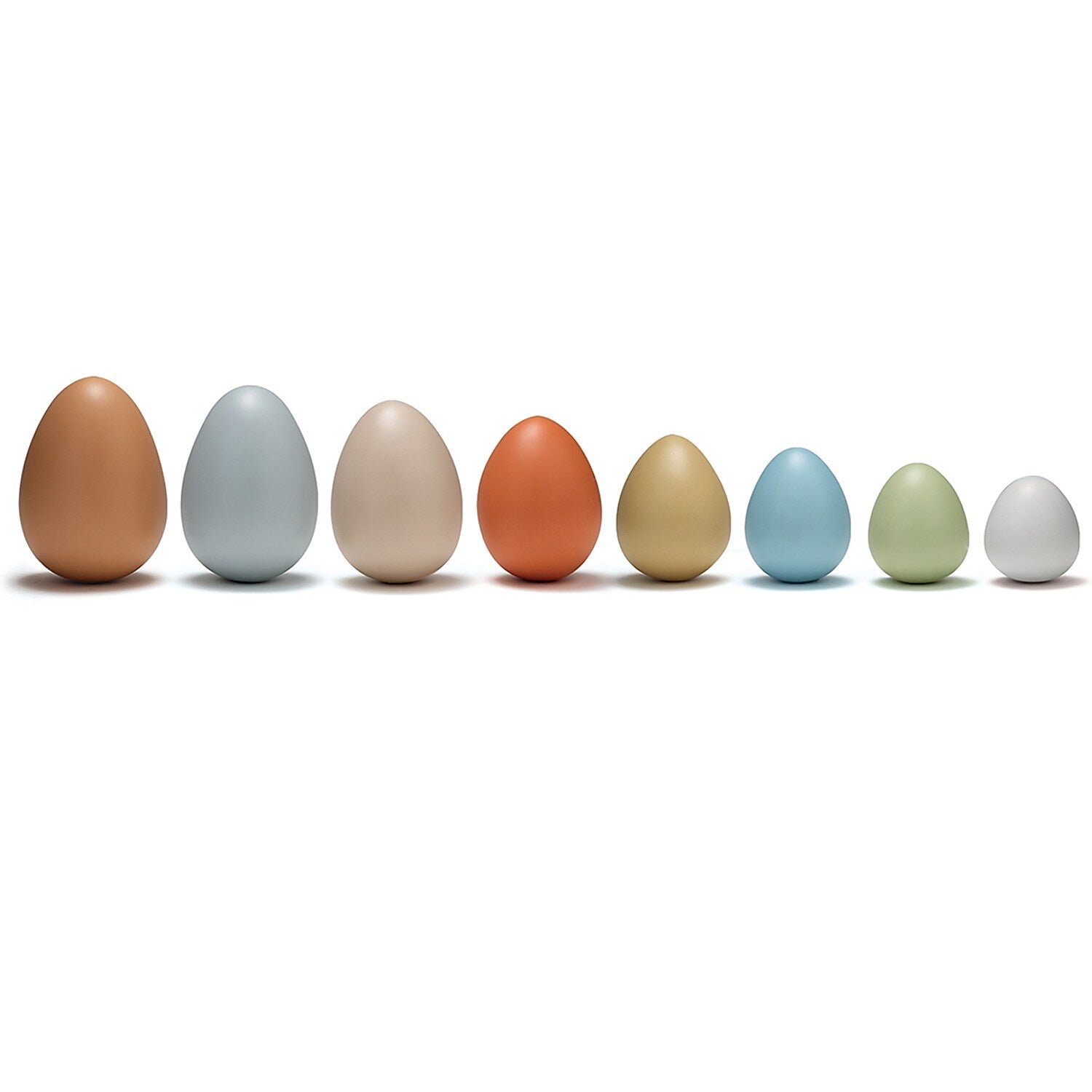 Yellow Door Size-Sorting Eggs, Set of 8 (YUS1088)