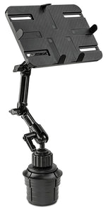 Mount-It! Tablet Car Cup Holder Mount for iPad 2/3/iPad Air/iPad Air 2 and 7" to 11" Tablets, Black (MI-7320)