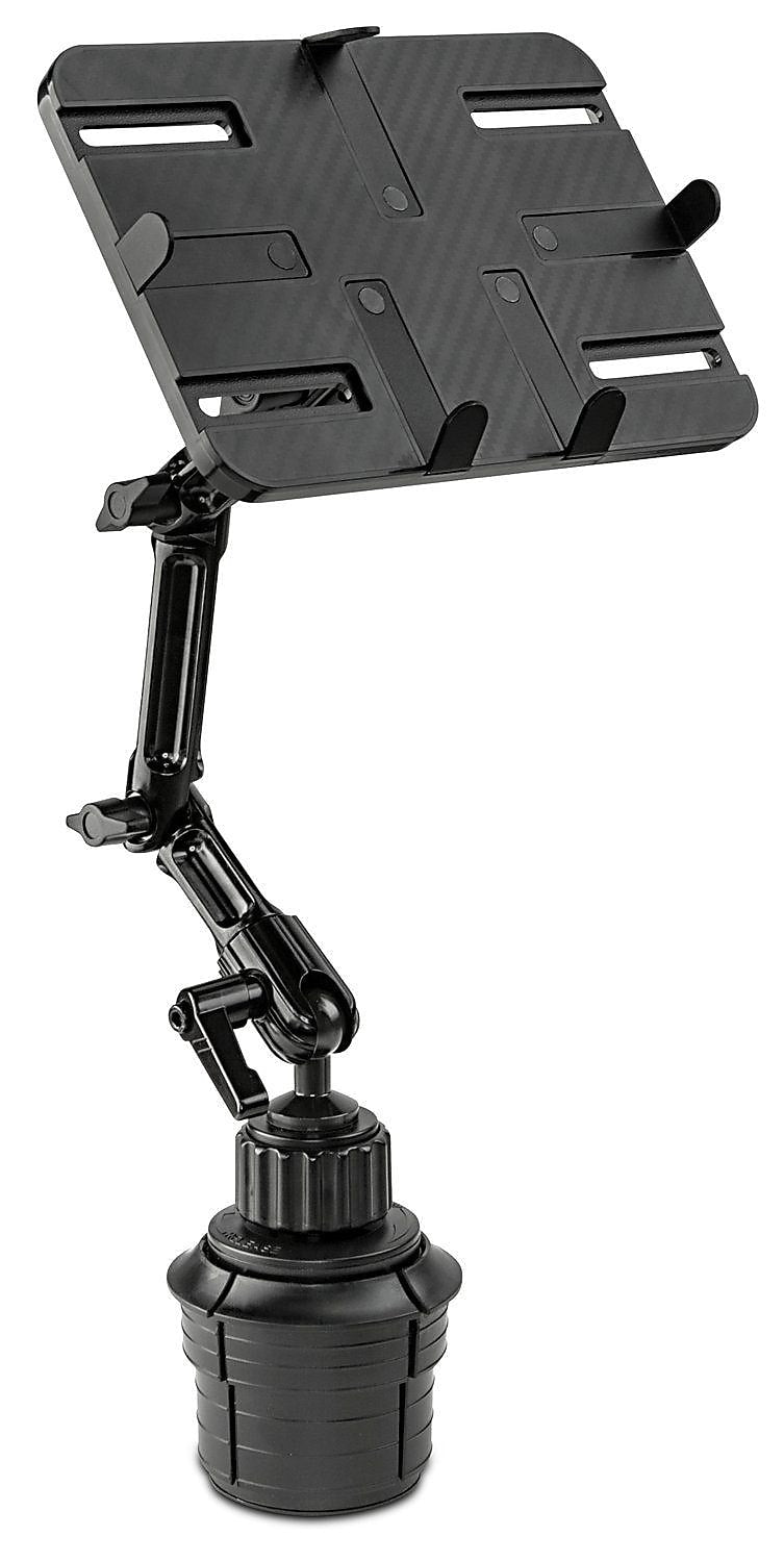 Mount-It! Tablet Car Cup Holder Mount for iPad 2/3/iPad Air/iPad Air 2 and 7" to 11" Tablets, Black (MI-7320)