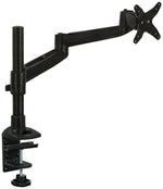 Mount-It! Modular Mount Adjustable Monitor Arm, Up to 30" Monitors, Black (MI-33111-BLK)