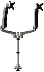 Mount-It! Modular Adjustable Monitor Mount, Up to 27" Monitors, Gray/Silver (MI-45111B)
