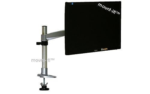 Mount-It! Modular Articulating Adjustable Monitor Stands, Up to 30" Monitors, Black (MI-32111 BLK)