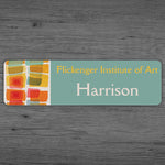 Full Color Matte Name Badge, 1" x 3-1/2", Qty 1