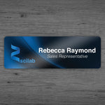 Full Color Gloss Name Badge, 1" x 3", Qty 1
