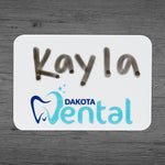 Full Color Erasable Name Badge, 2" x 3", Qty 1