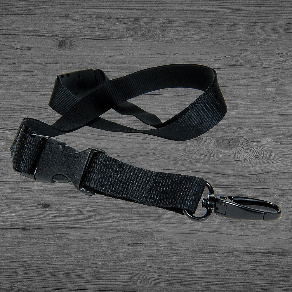 Blk Lanyard for ID Badge 3/4" x 21"