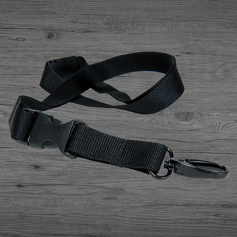 Blk Lanyard for ID Badge 3/4" x 21"