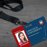 Blk Lanyard for ID Badge 3/4" x 21"