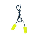 3M E-A-Rsoft Metal Detectable Corded Earplugs, 32 dB, Yellow, 200/Box (311-4106)