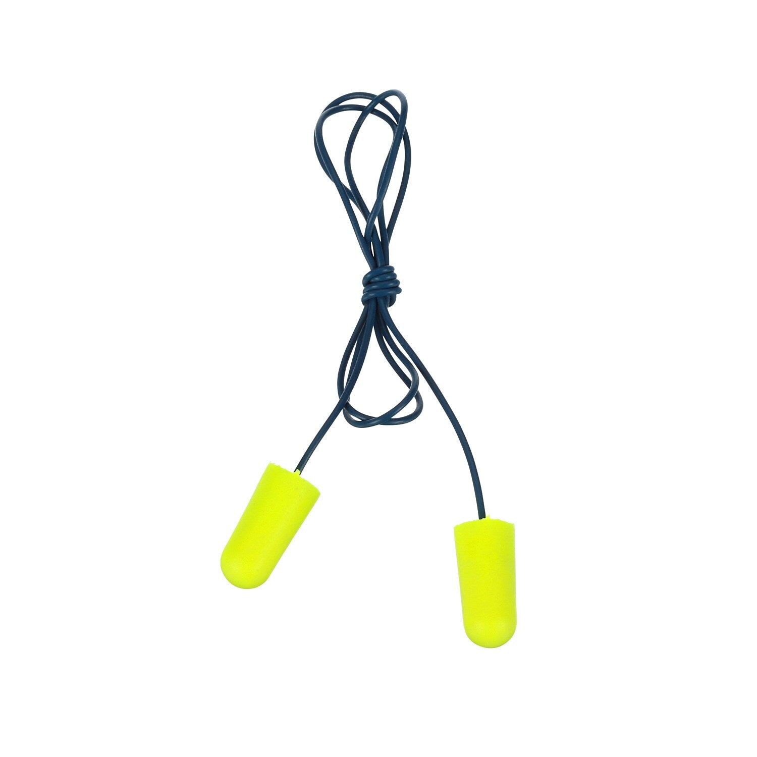 3M E-A-Rsoft Metal Detectable Corded Earplugs, 32 dB, Yellow, 200/Box (311-4106)