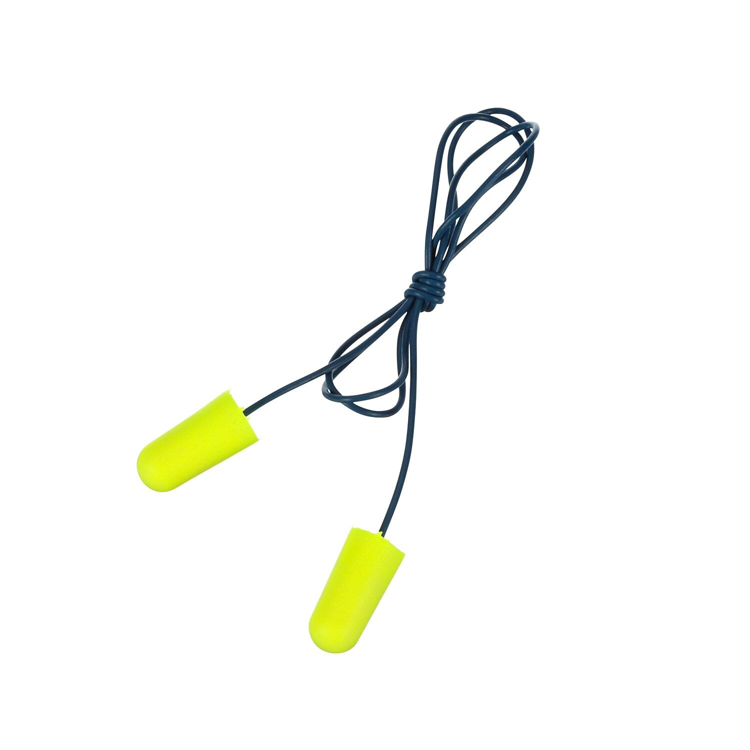 3M E-A-Rsoft Metal Detectable Corded Earplugs, 32 dB, Yellow, 200/Box (311-4106)