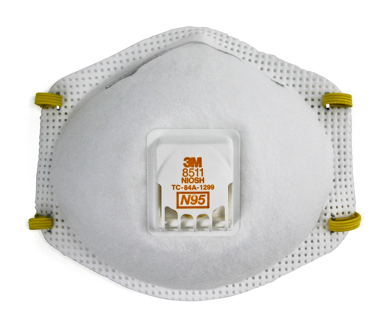3M N95 Disposable Particulate Respirator with 3M Cool Flow Valve, 10/Box (8511)