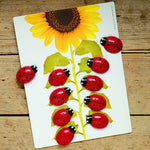 Yellow Door Ladybugs Early Number Card, Pack of 20, 16 Per Pack (YUS1063)