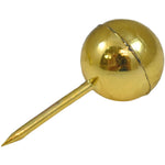 JAM Paper Colored Map Tacks, Gold, 2 Packs of 100 (22432213A)