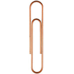 JAM Paper Jumbo Paper Clip, Rose Gold, 3 Packs of 75 (21832059B)