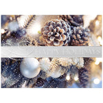 JAM Paper® Blank Christmas Cards Set, Holiday Greens, 25/Pack (526M1145WB)