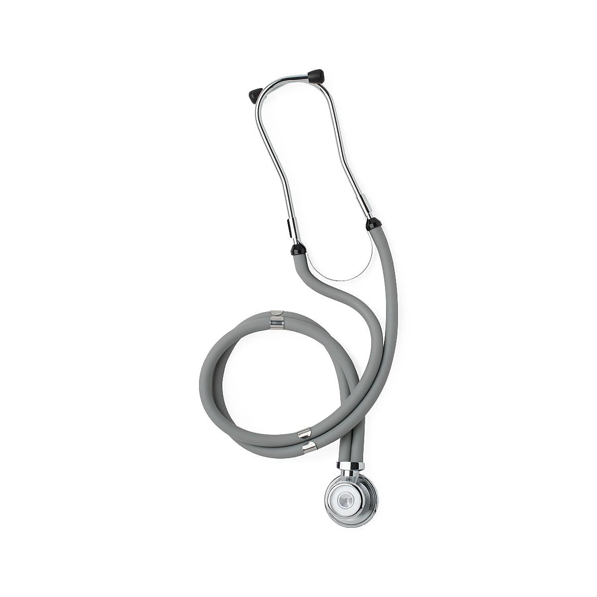 Medline Dual-Head Sprague Rappaport Stethoscope, 22", Gray (MDS926302)