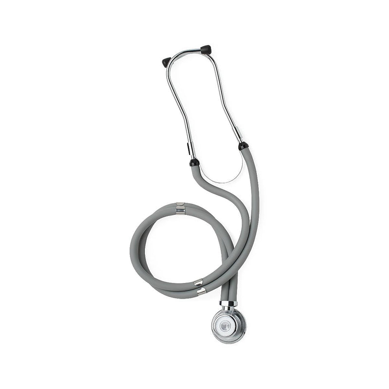 Medline Dual-Head Sprague Rappaport Stethoscope, 22", Gray (MDS926302)