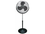 Optimus 45.5" 3 Speed Floor Fan, Black (93578919M)