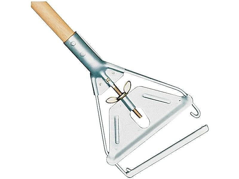 Rubbermaid Invader 60" Wood Wet Mop Handle, Natural (FGH516000000)