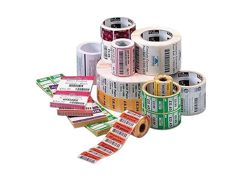 Zebra Z-Select 4000D Barcode Thermal Transfer Label, 3" x 1", Bright White, 840 Labels/Roll, 6 Rolls/Box (10010036)