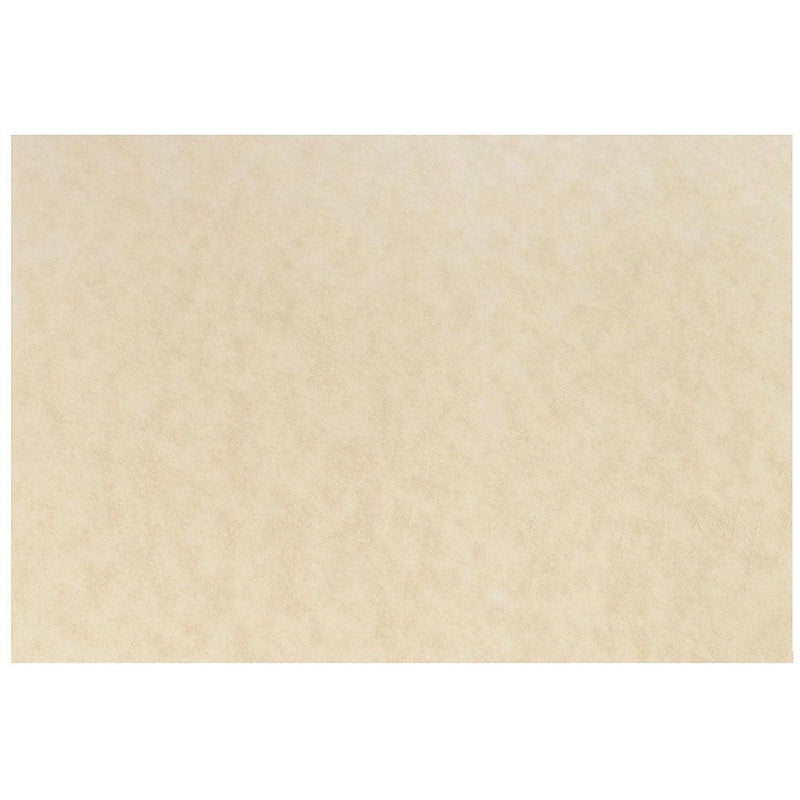 JAM Paper® Blank Flat Note Cards, A6 Size, 4 5/8 x 6 1/4, Natural Parchment, 25/Pack (17531640)