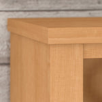 Bush Furniture Somerset 65"H 5-Shelf Bookcase with Adjustable Shelves, Maple Cross Laminate (WC81465)