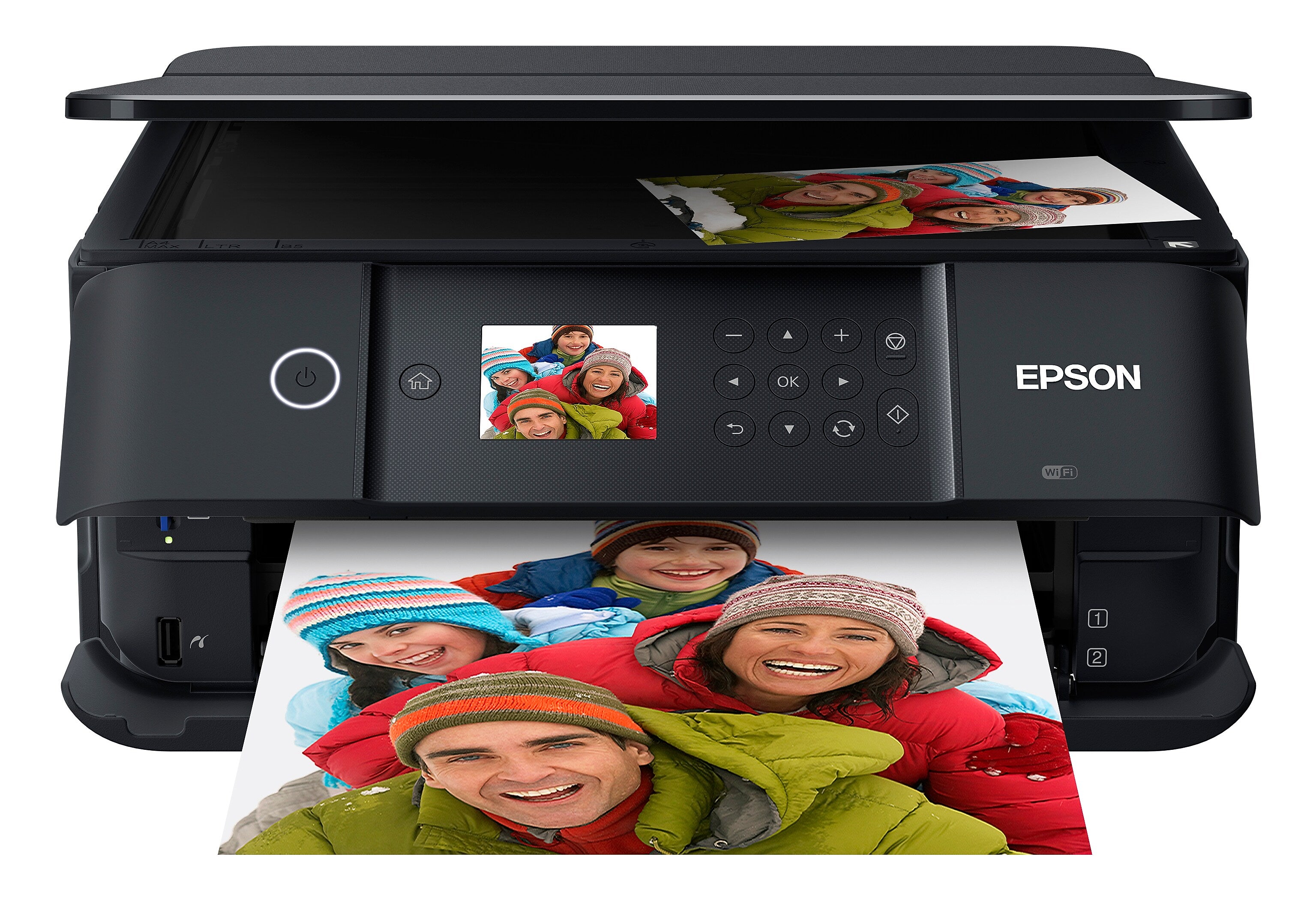 Epson Expression Home XP-6100 Wireless Color Inkjet Printer, All-In-One, Print, Scan, Copy (9472518)