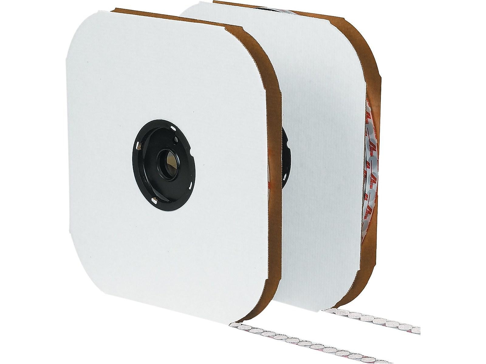 Velcro® Brand 1/2" Sticky Back, Individual Dots, White, 1440/Pack (VEL123)