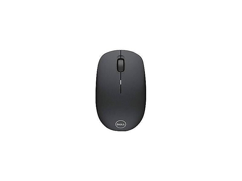 Dell WM126 Wireless Ambidextrous Optical Mouse, Black (WM126-BK)