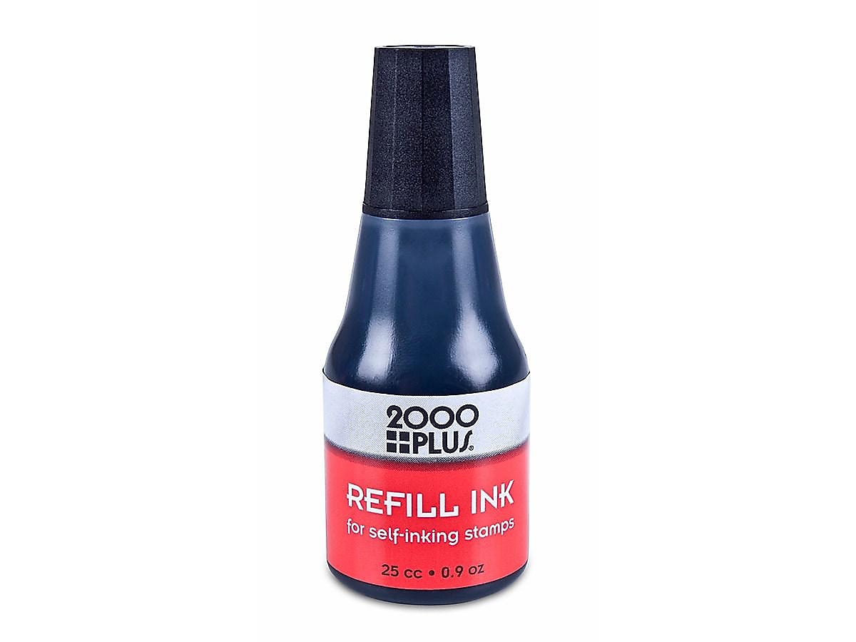 2000 Plus Self-Inking Ink Refills, Black Ink (032962)