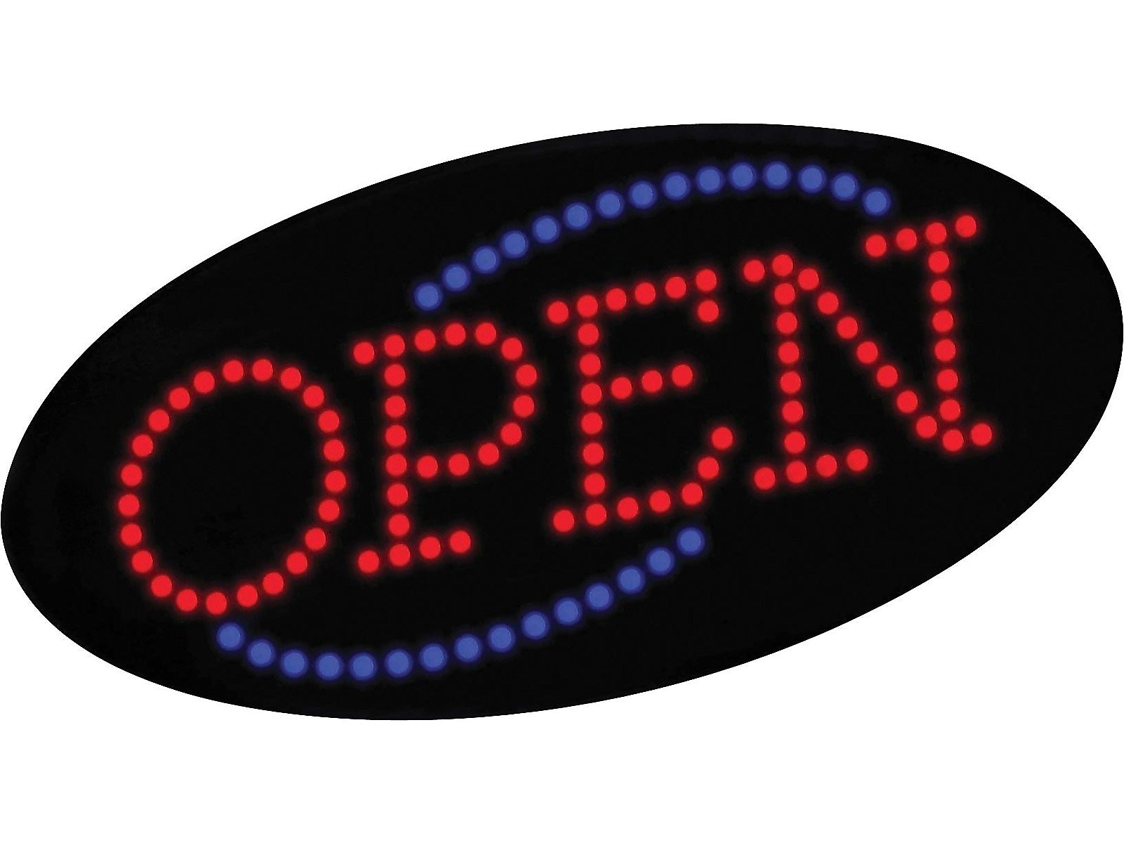 Cosco Open Window Sign, 20" x 11.2", Black (098099)