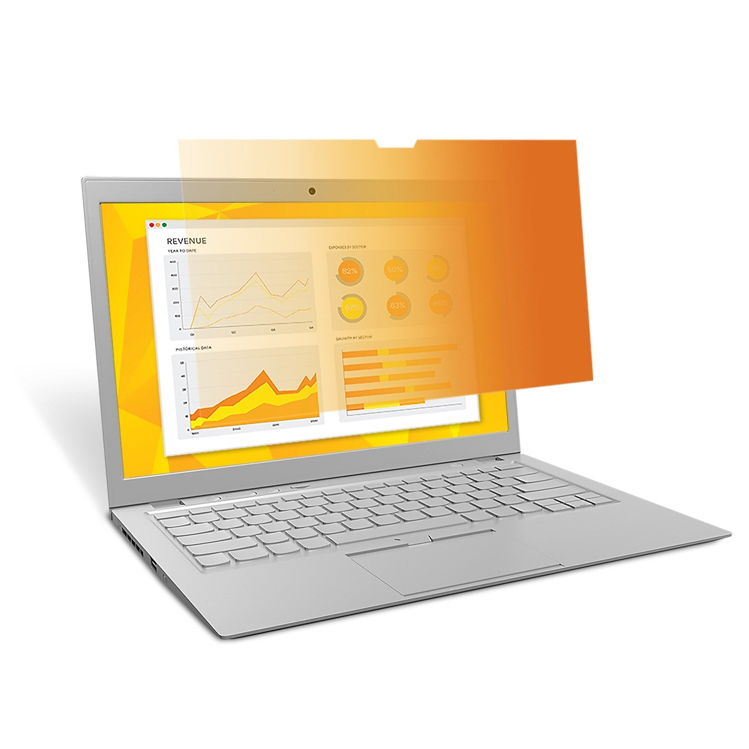 3M Gold Privacy Filter for 15.6" Widescreen Laptop with COMPLY Attachment System, 16:9 Aspect Ratio (GPF15.6W)