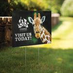 Corrugated Full Color Yard Signs, 24" x 36", 4MM, 5 Signs
