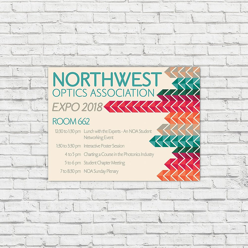 PVC Full Color Signs, 3mm Bright White expanded, 18" x 24", Qty 5