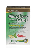 Goodsense Nicotine Gum, Mint, 4 mg, 110/Box (OTC14734)