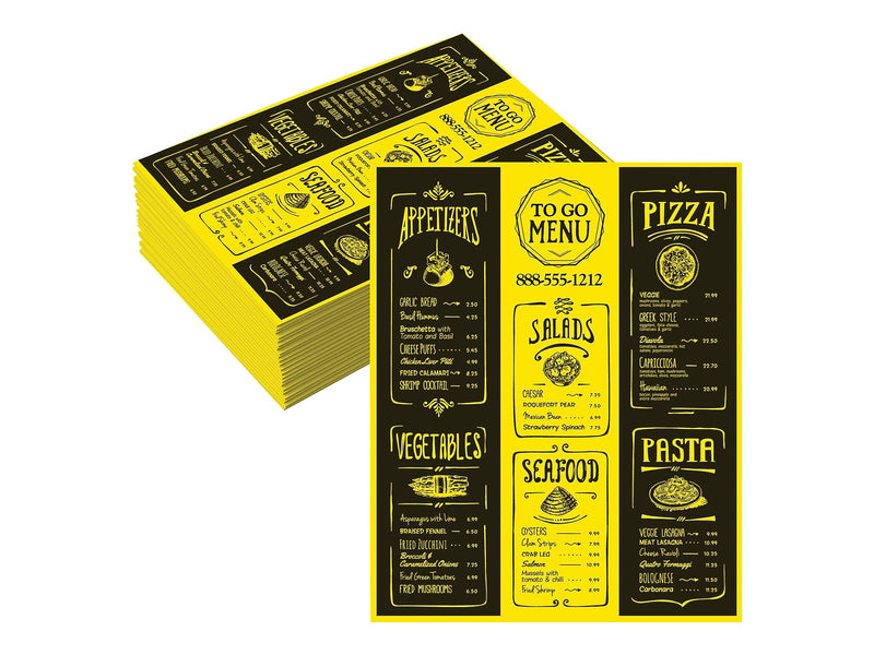 Neenah Paper Exact Brights Multipurpose Paper, 20 lbs., 8.5" x 11", Bright Yellow, 500 Sheets/Ream (26281)
