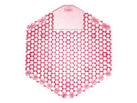 Fresh Products Wave 3D Urinal Screen, Spiced Apple Scent, Red, 10/Pack (FRS3WDS60SAP)