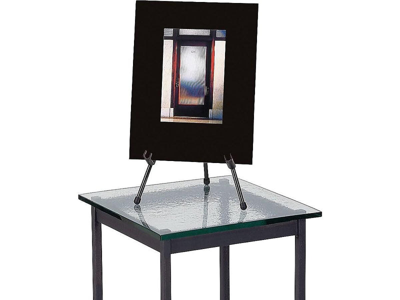 Quartet Tabletop Instant Display Easel, 14", Black Steel (28E)