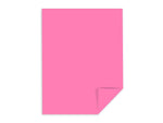 Astrobrights 65 lb. Cover Paper, 8.5" x 11", Pulsar Pink, 250 Sheets/Ream (21041/22821)
